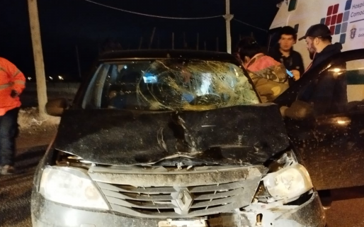 Accidente de tránsito en el barrio Próspero Palazzo dejó varios heridos