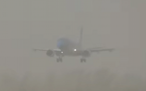 Cancelaron los vuelos en Comodoro por los fuertes vientos