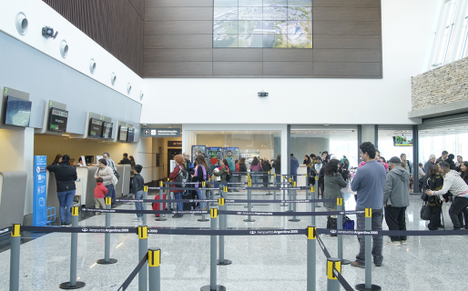 Se normalizó el funcionamiento del aeropuerto de Comodoro, aunque con demoras
