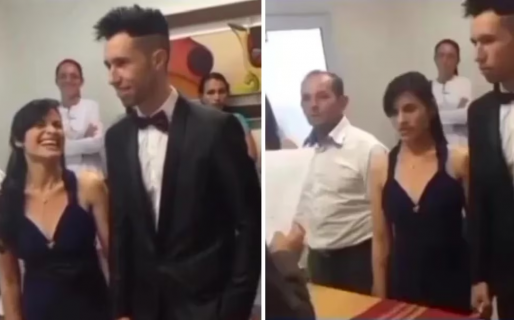 Quiso hacer una broma en su casamiento, le salió mal y el juez canceló la boda