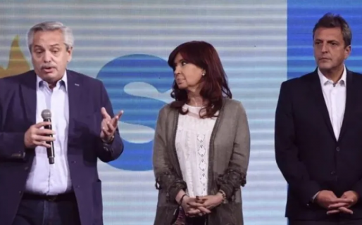 Cristina Kirchner, Alberto Fernández y Massa se muestran juntos para sellar la unidad