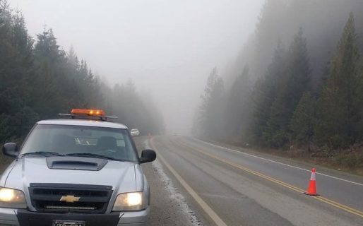 Piden precaución para transitar en las rutas de la Cordillera