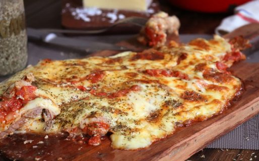 Baleó a su perro porque le comió el matambre a la pizza