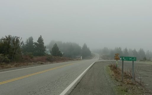 Piden precaución para circular por rutas provinciales: baja visibilidad y sectores con barro