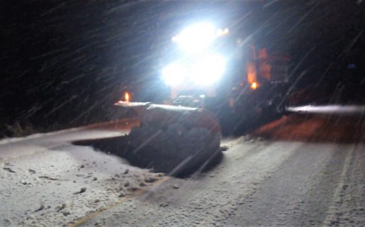 Piden transitar con extrema precaución en rutas provinciales por nieve, barro y lluvias