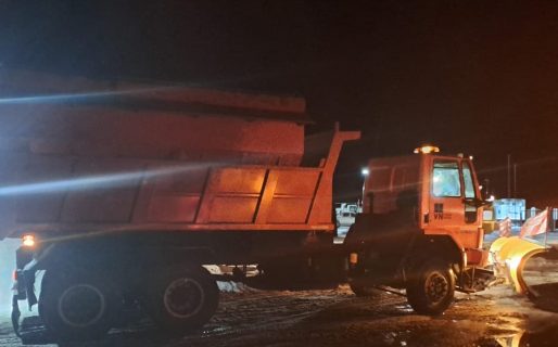 Piden precaución para circular por rutas ante calzada con hielo y nieve