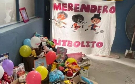 El merendero El Fútbolito realiza una colecta por el Día de las Infancias
