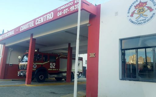 Bomberos se manifiestan con toques de sirena en reclamo de la Ley provincial