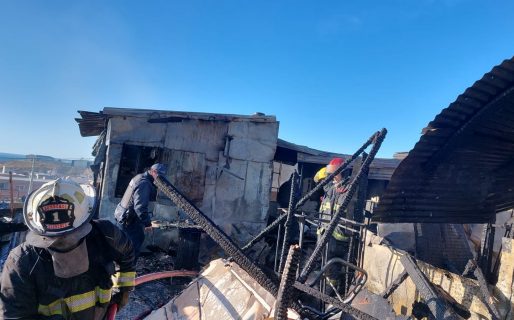 Incendio generalizado en una vivienda del Bº Stella Maris