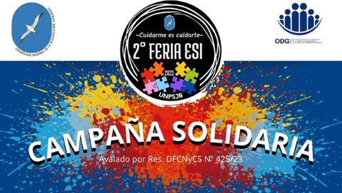 Continúa la colecta solidaria organizada por estudiantes de la «2°Feria ESI»