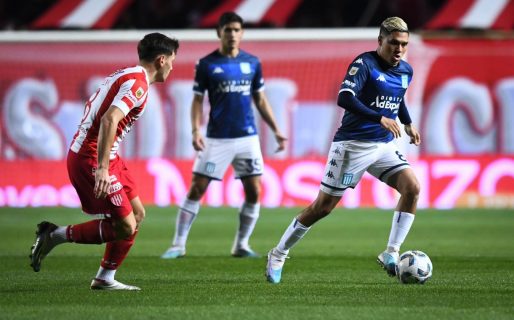 Con el debut de Almendra y Quintero, Racing igualó 1-1 con Unión en su comienzo por la Copa de la Liga