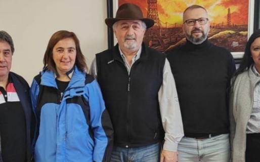 Othar recibió a los precandidatos Petraskosky y Cabrera