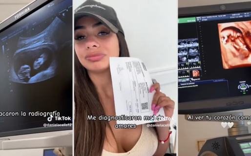 Con un tierno video, Daniela Celis mostró la primera ecografía de los gemelos que espera con Thiago Medina