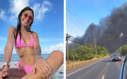 Una argentina sobrevivió a los incendios en Hawaii y contó su terrible experiencia