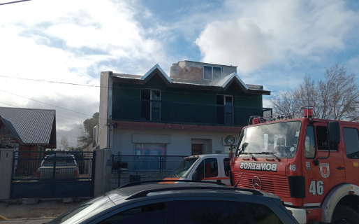 Tres mascotas fallecieron en el incendio de una vivienda en el barrio Prospero Palazzo