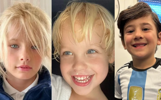 Así se verían Mirko, Ciro Messi y Matilda Salazar como adultos, según la inteligencia artificial