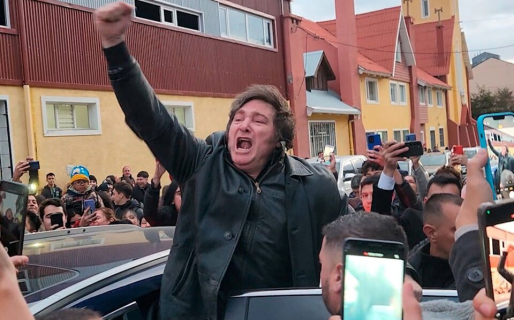 Javier Milei fue parido por la crisis de ingresos