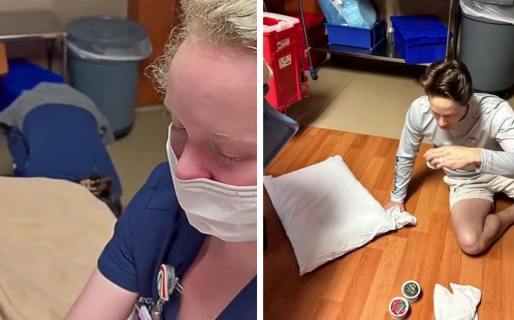 Prometió no desmayarse, no aguantó y se perdió el nacimiento de su hijo