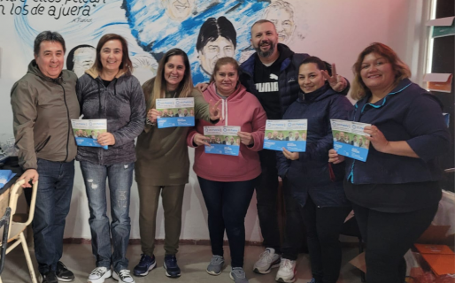 Fuerte respaldo del MTL y los sanmartiñanos a Petrakosky y Cabrera en Puerto Madryn