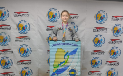 La comodorense Naila Ruhmling se consagró subcampeona nacional en lucha