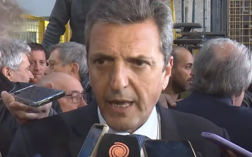 “Es muy fácil hacerse el picante”: Massa reprendió a un periodista que le preguntó por el dólar y la inflación