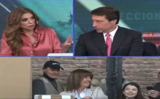 El desubicado plano a una periodista que salió en vivo y se volvió viral