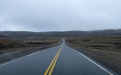 Piden precaución para circular rutas ante calzada húmeda y banquinas inestables
