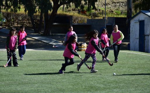 Cierre de 2ª etapa de rugby, hockey y atletismo barrial en Club Calafate