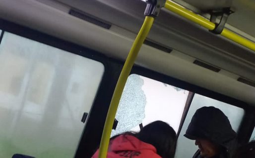 Rompieron el vidrio de transporte Diadema de un piedrazo: «Quedaron solo 4 unidades para cubrir toda la zona»