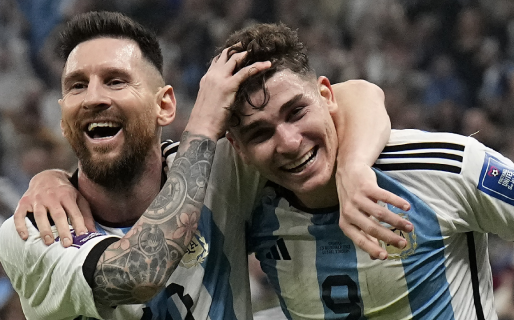 Lionel Messi y Julián Álvarez fueron nominados para los premios The Best 2023