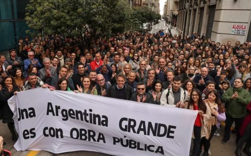 El Gobierno inició otro “paro activo” con empleados públicos en rechazo a las propuestas electorales de la oposición