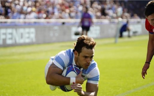 Los Pumas vs. Chile: otro try de Argentina