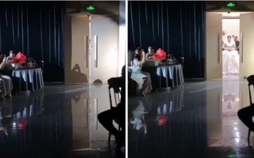 Un transformer arruinó una boda: le pegó una patada a otro, se cayó y no se podía levantar