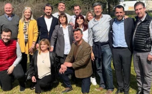 Dirigentes de Juntos por el Cambio acompañaron a Bullrich en Pilar