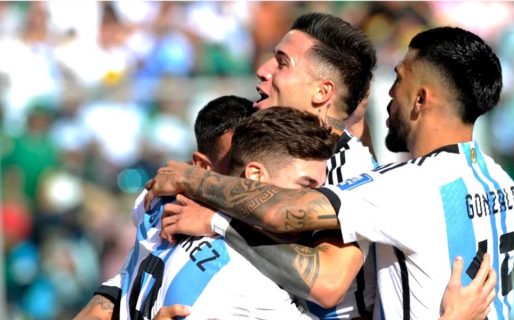 Sin Lionel Messi, la Selección goleó 3-0 a Bolivia por las Eliminatorias