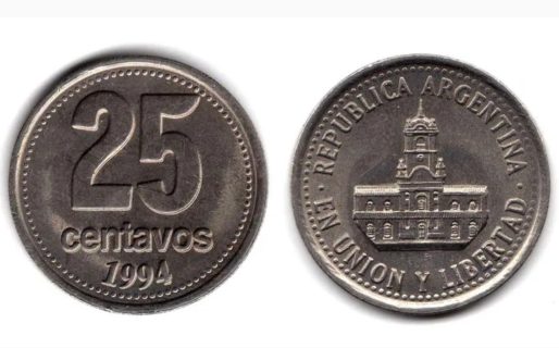 Piden entre $15.000 y $30.000 por monedas de 25 centavos: cuáles son