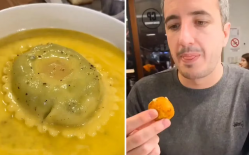 Visitó el restaurante de Donato de Santis, pidió cinco platos y tres postres: el precio fue inesperado