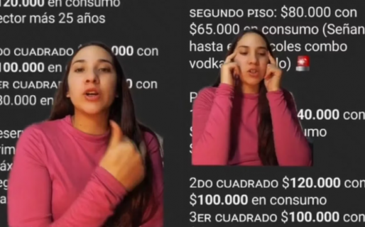 Una joven quedó impactada al ver cuánto sale reservar una mesa en un boliche: “Si Messi no está, no pago”