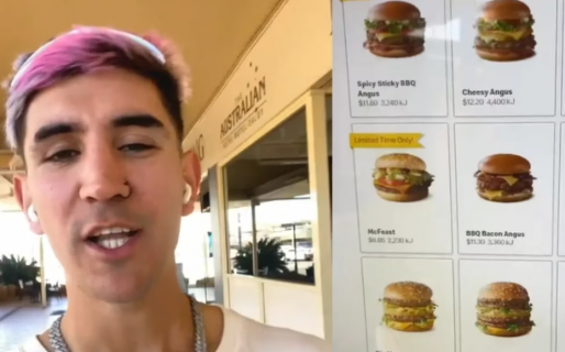 Es argentino, vive en Australia y mostró en Tiktok cuánto sale ir a comer afuera: el precio sorprendió a todos