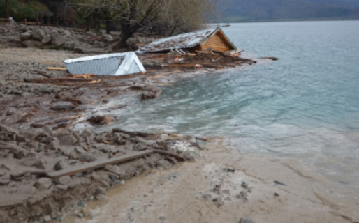 Devastador alud provocó pérdidas materiales graves en Puerto Patriada