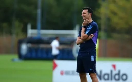 A la espera de Messi, así fue la práctica de la Selección Argentina