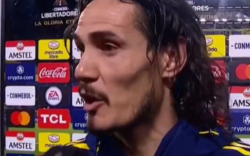 El picante cruce de Edinson Cavani con un periodista tras el empate de Boca con Palmeiras: “¿Eso te parece?”