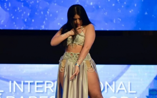 Joven chubutense fue la campeona de un encuentro internacional de danzas árabes