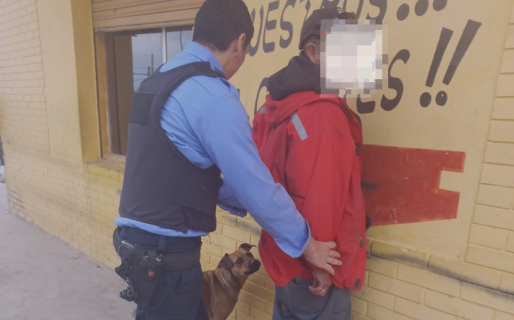 Protagonizaba disturbios en el barrio San Martín y fue detenido por tener pedido de captura