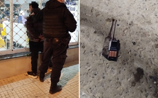 Se apostó en el estacionamiento de un supermercado para robar utilizando un inhibidor