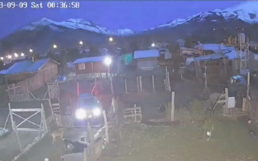 ¿Fue un meteorito? Una extraña luz cruzó el cielo de Bariloche en plena noche