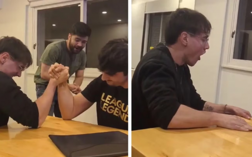 Dos amigos jugaron una pulseada y todo terminó de la peor manera: “¿Estás bien?”