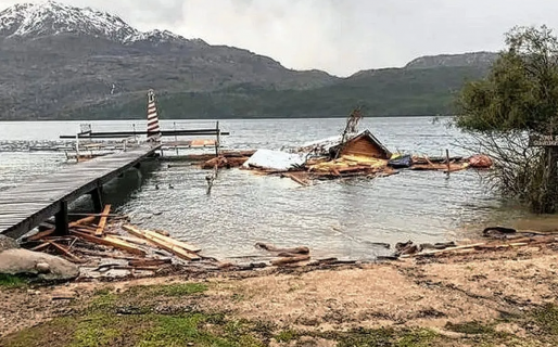El Hoyo declaró la emergencia climática en la localidad por las fuertes precipitaciones