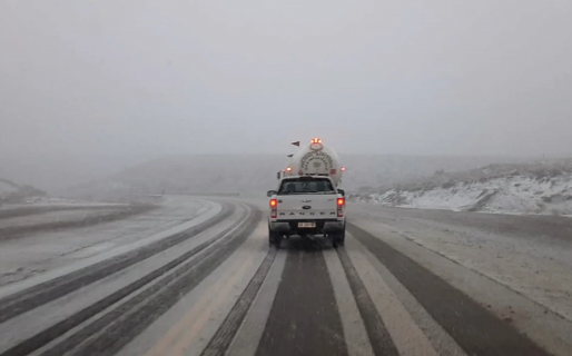 Quedó habilitado el tránsito en Ruta Nacional N°3 entre Trelew y Comodoro