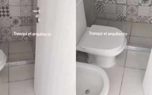 Quisieron renovar el baño, pero el arquitecto cometió un insólito error de cálculo